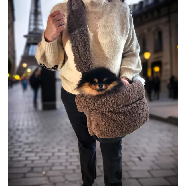 Sac tout teddy marron Sac tout teddy marron
