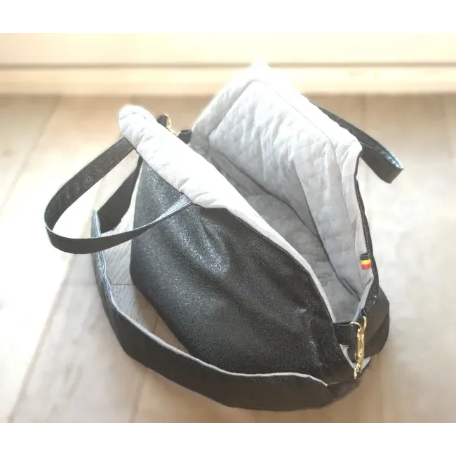 Sac de transport modèle black satin Sac de transport modèle black satin